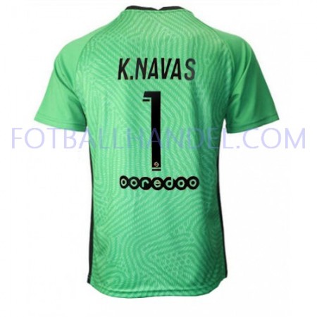 Herre Fotballdrakter Keeper Paris Saint-Germain Keylor Navas 1 Tredje 2020-21 Kortermet